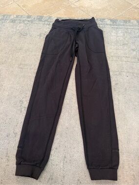 lululemon athletica Black Drawstring Jogger Pants